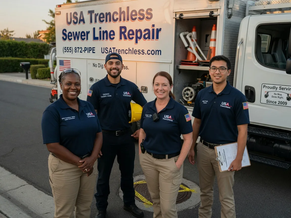 Sewer Line Repair company in Battle Ground, IN
